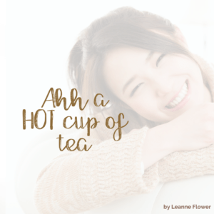 A hot cup of tea the enemy me poem by Leanne Flower